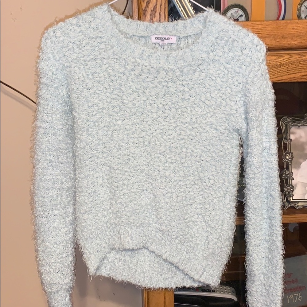 Blue sweater